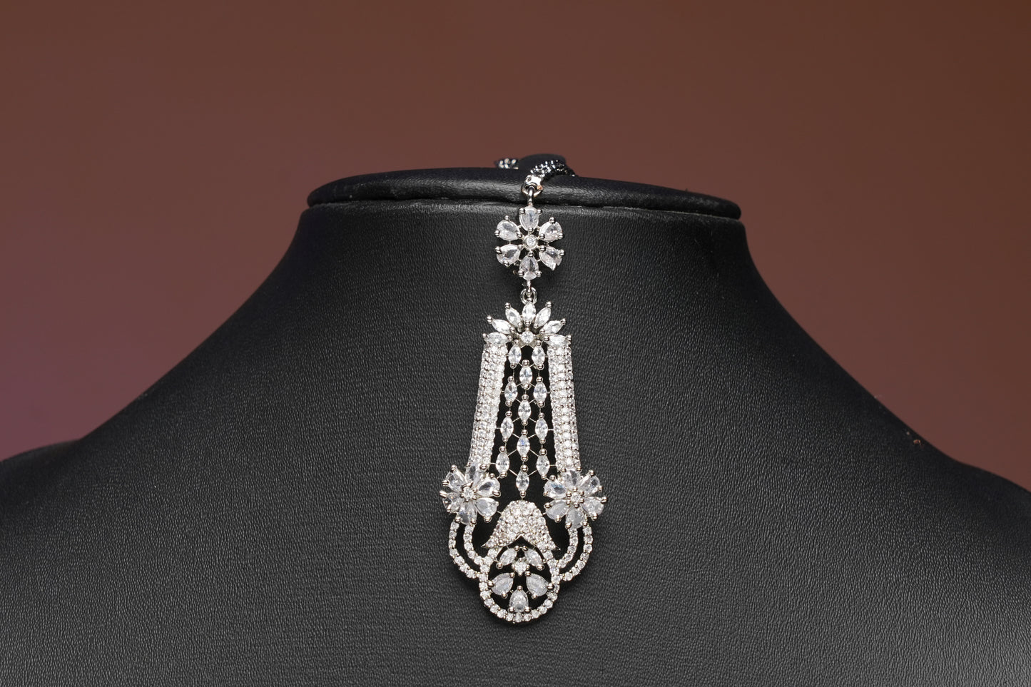 NJNS221 - Cubic Zircon Necklace set