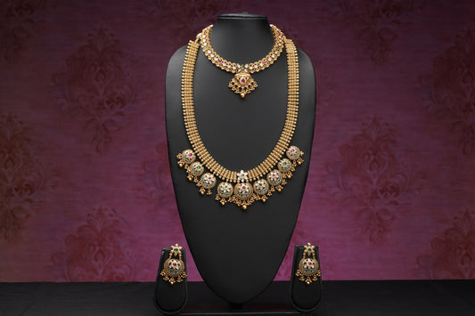 NJCM242 - Traditional Kundan Necklace set