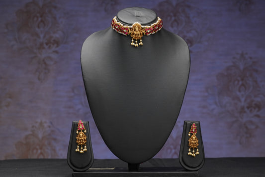 NJNS206 - Temple Necklace set