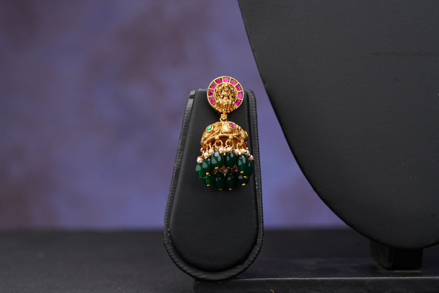 NJLS204 - Goddess Lakshmi themed Classical temple set