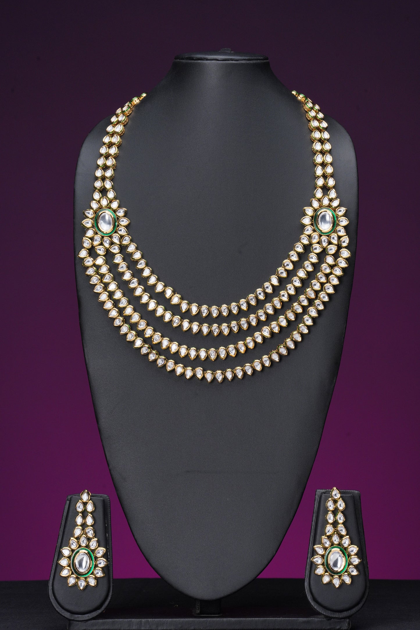 NJLS125 - Kundan Long chain set