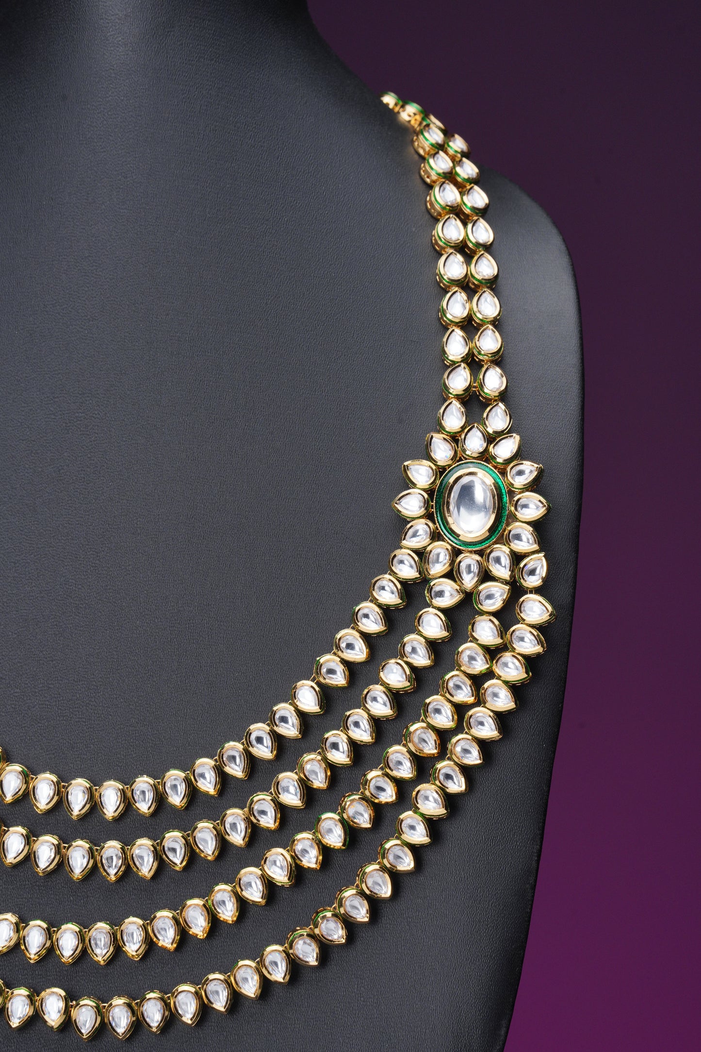 NJLS125 - Kundan Long chain set