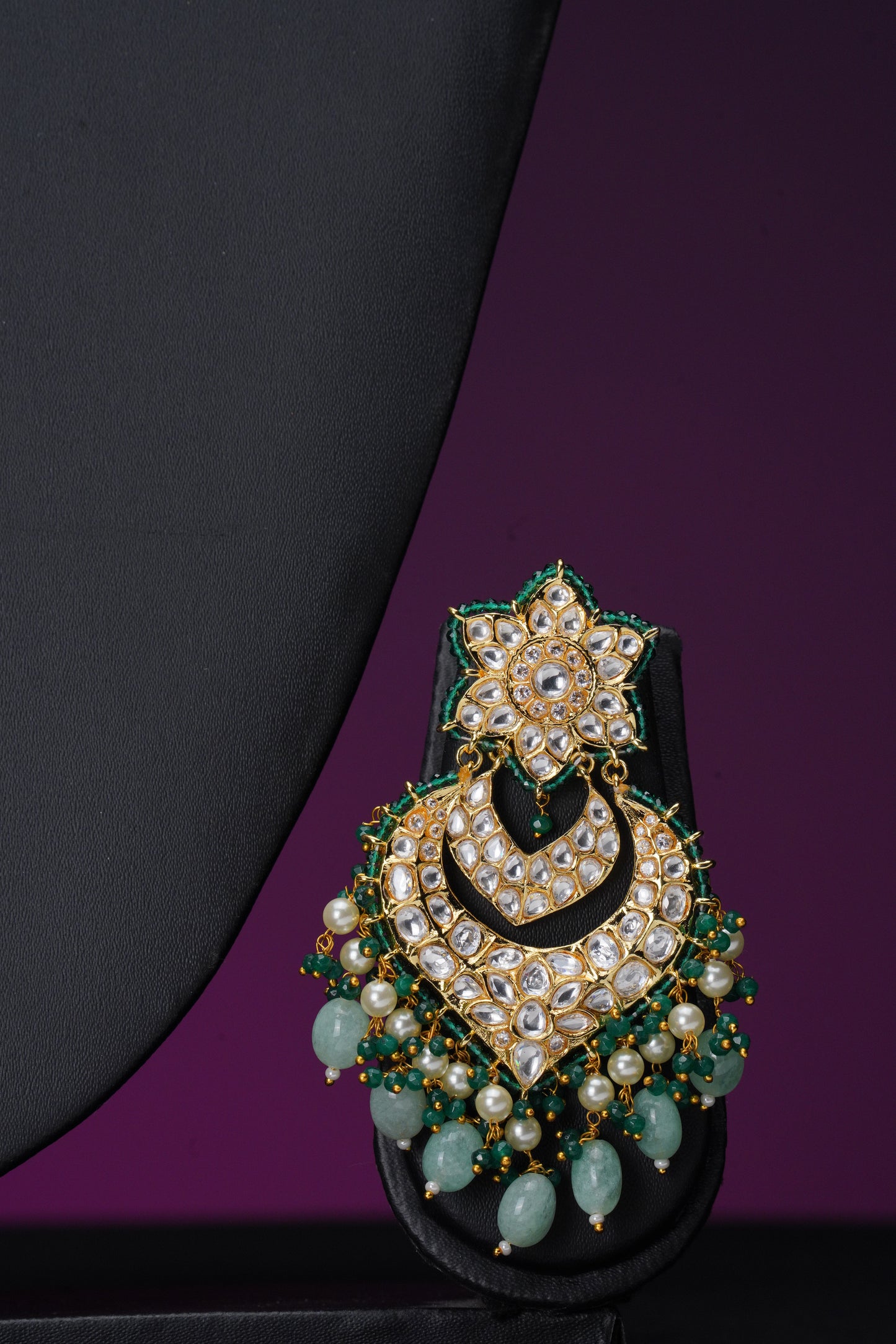 NJNS155 - Uncut Polki Kundan Choker set