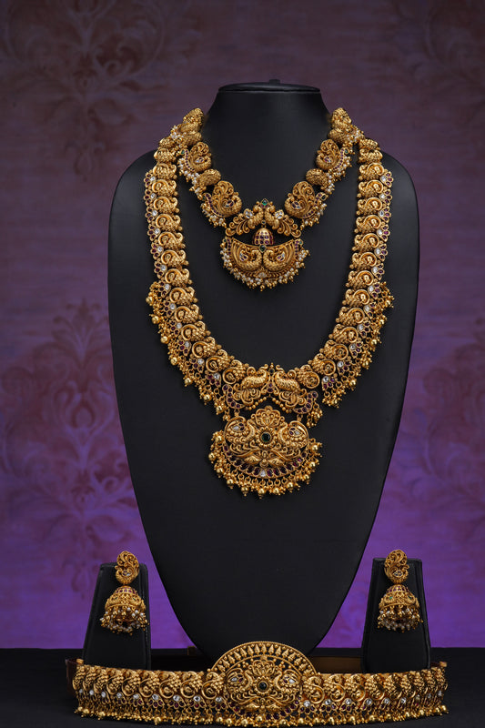 NJCM297 - Classical Bridal layered set