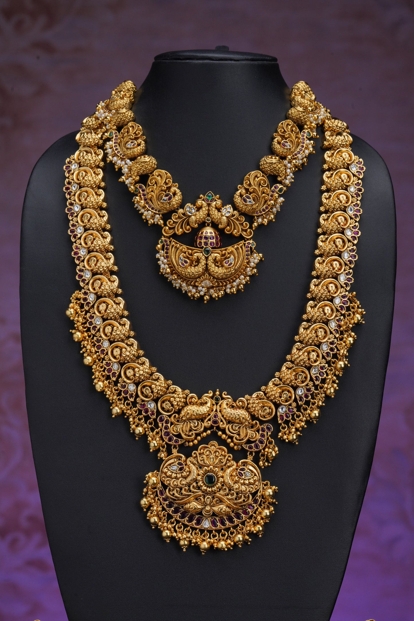 NJCM297 - Classical Bridal layered set