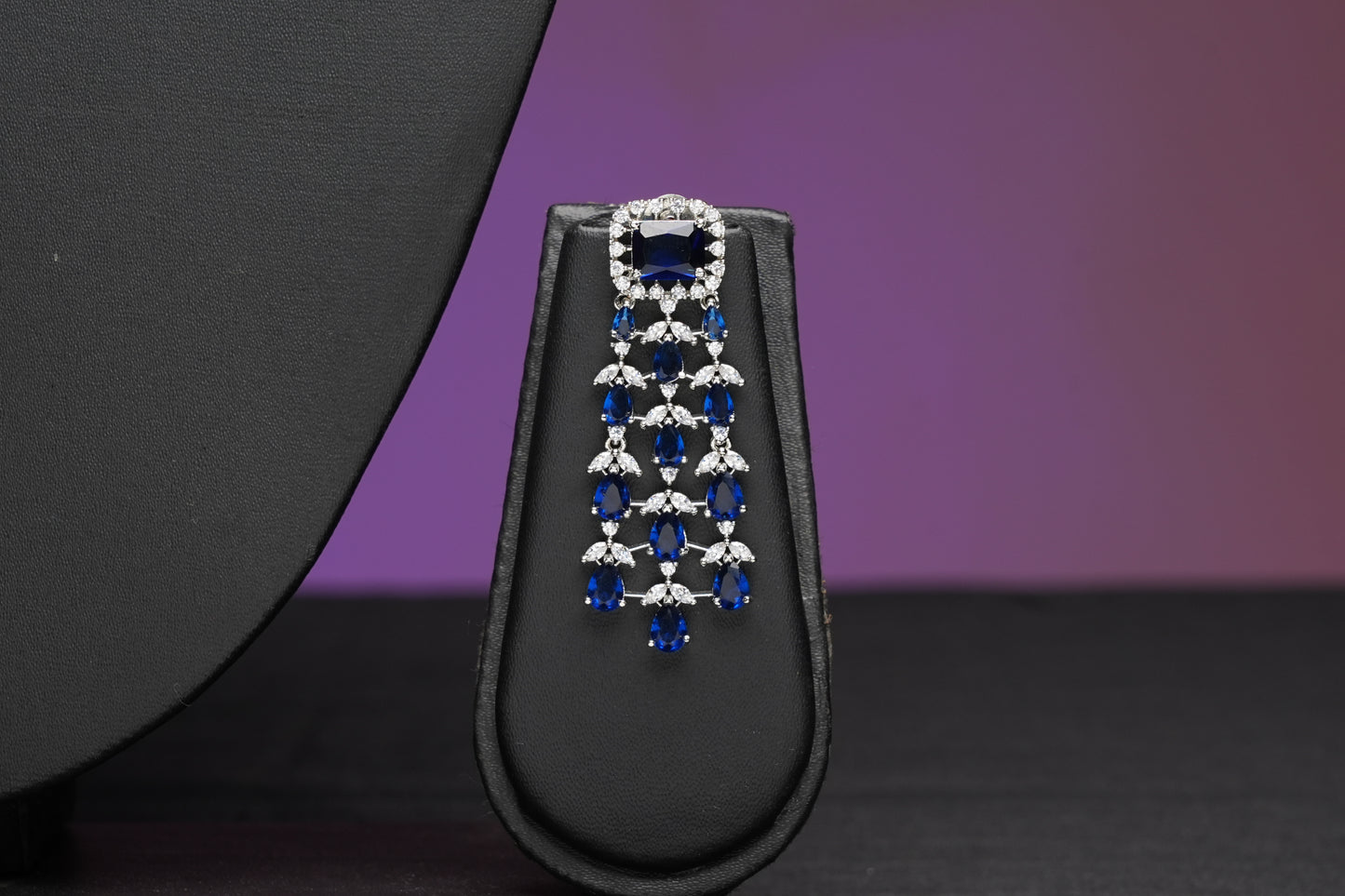 NJNS148 - MultiLayered Diamante Necklace set