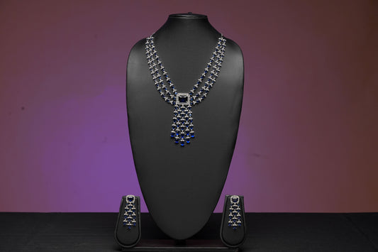 NJNS148 - MultiLayered Diamante Necklace set