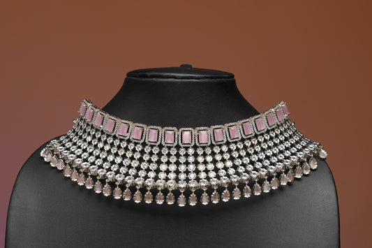 NJN226 - American Diamond Necklace
