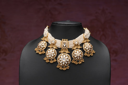 NJN233 - Jadau Kundan Necklace