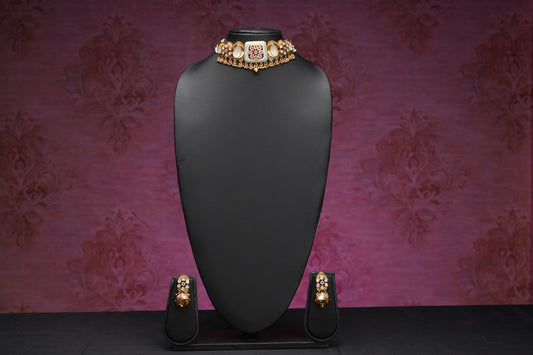 NJCS217 - Meenakari short Choker