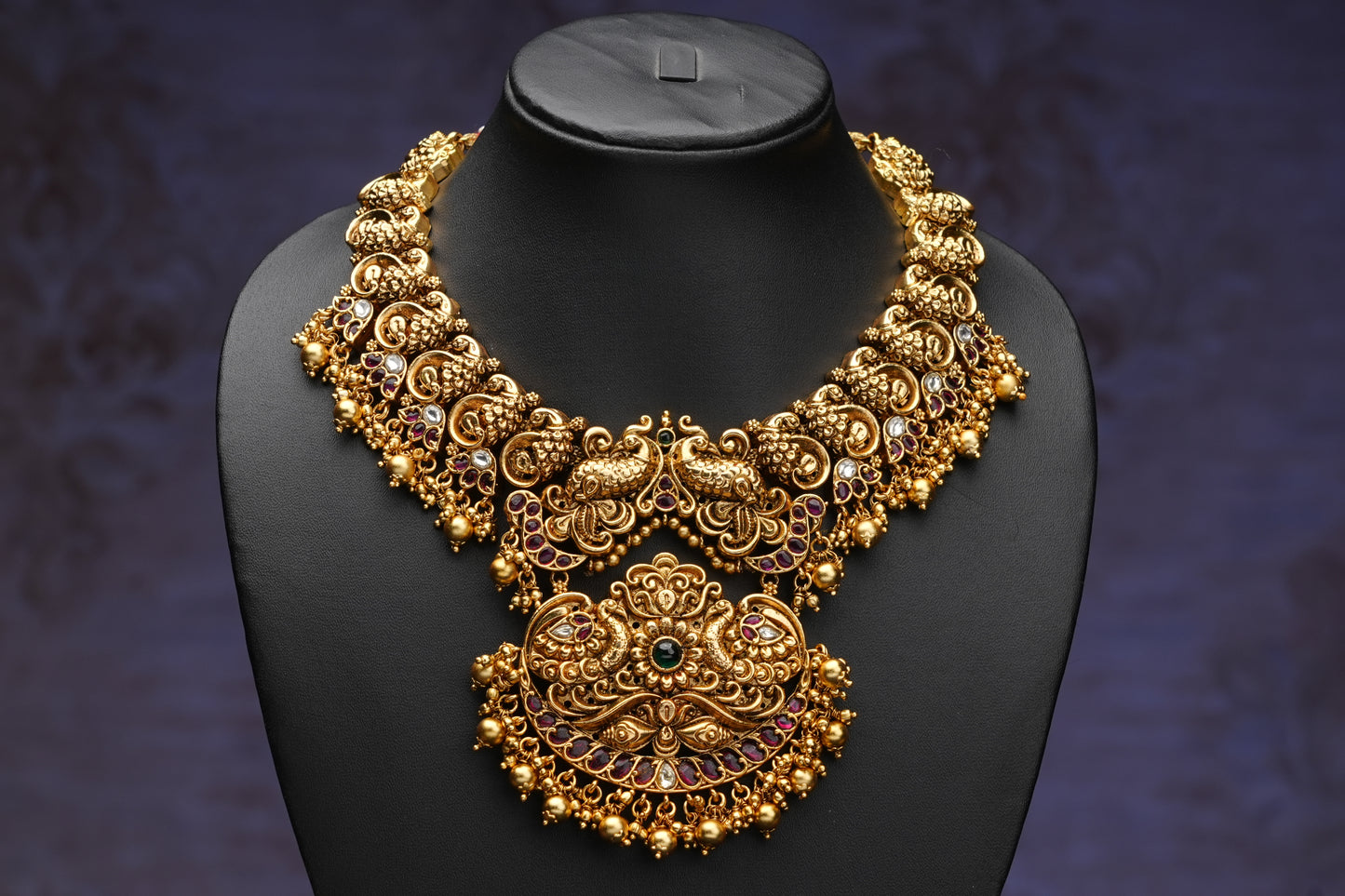 NJNS253 - Traditional Short necklace set