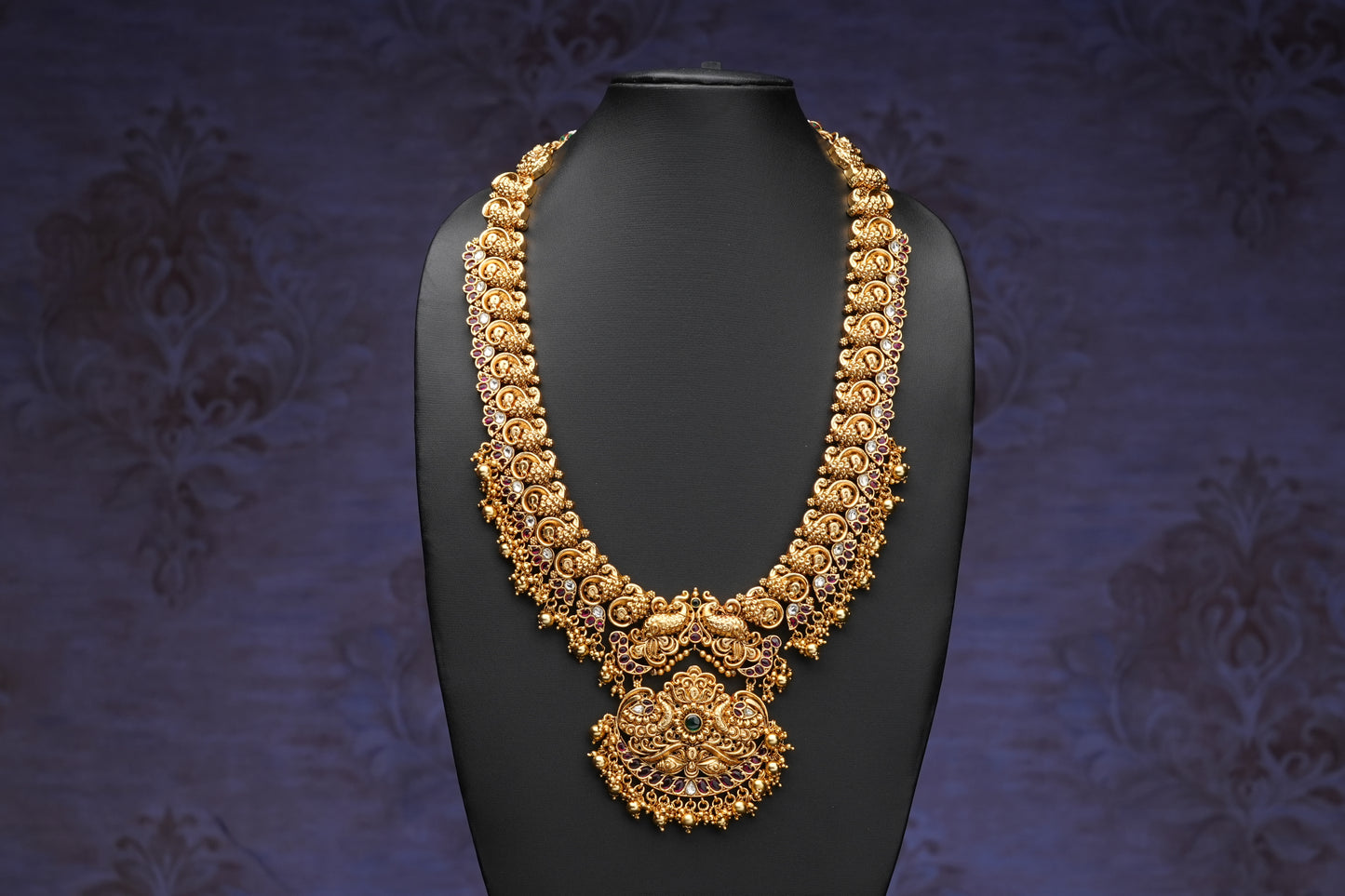 NJNS236 - Traditional Long necklace set
