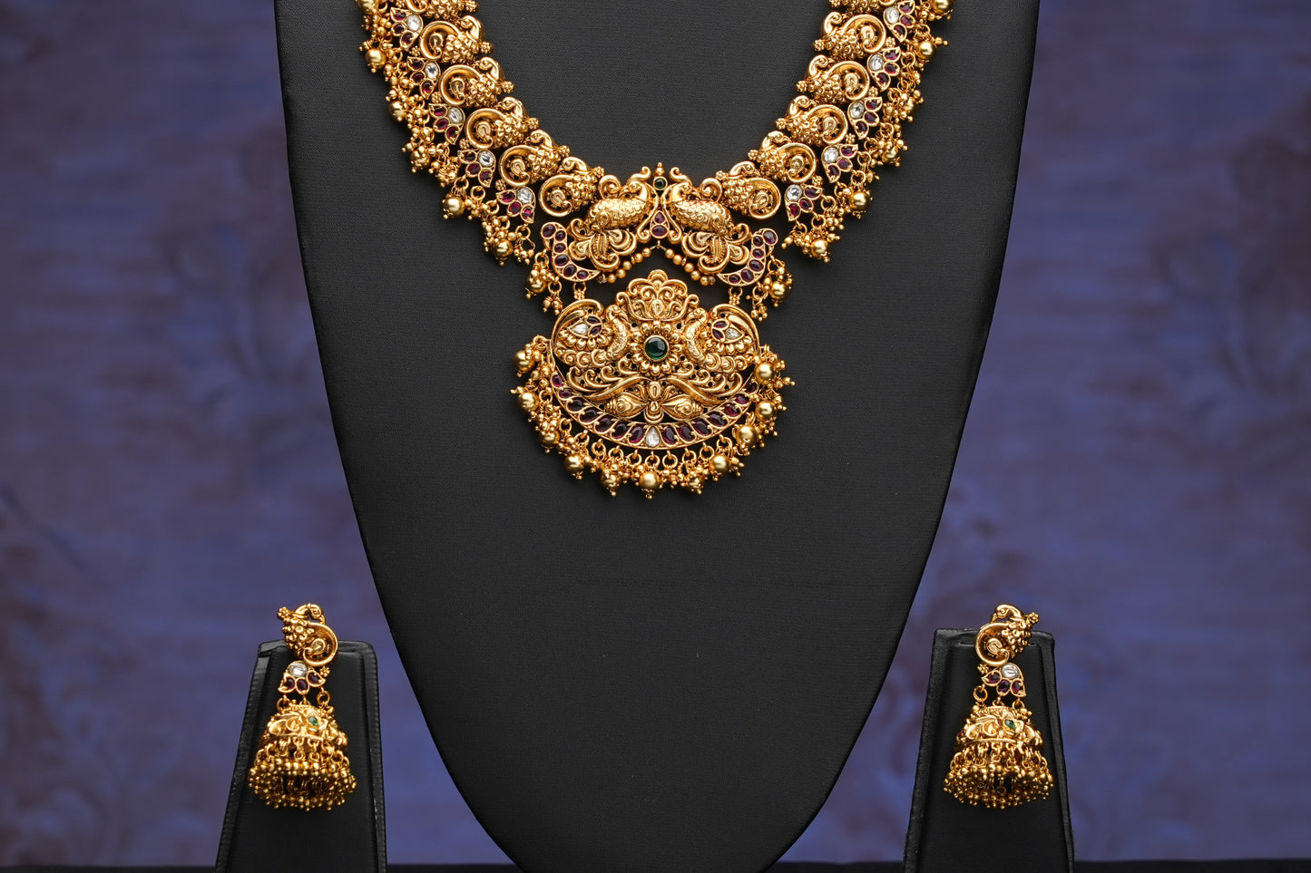 NJNS236 - Traditional Long necklace set