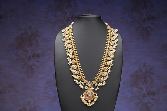 NJN262 - Guttapusalu Long Necklace