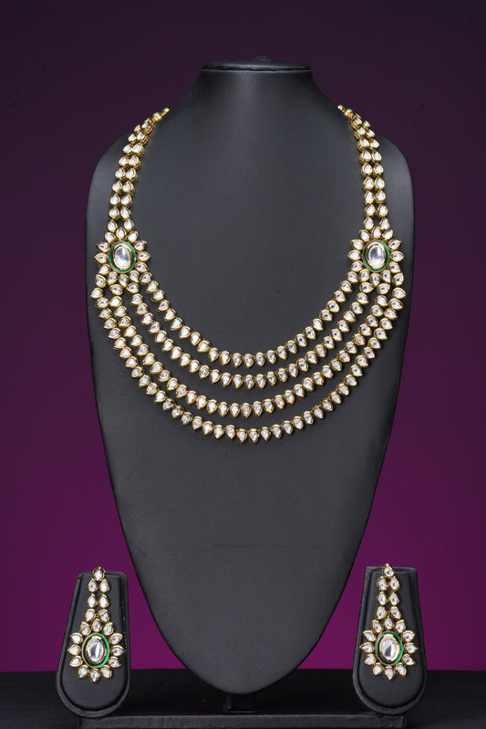 NJLS125 - Kundan Long chain set