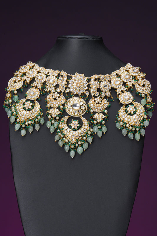 NJN277 - Polki Kundan Choker
