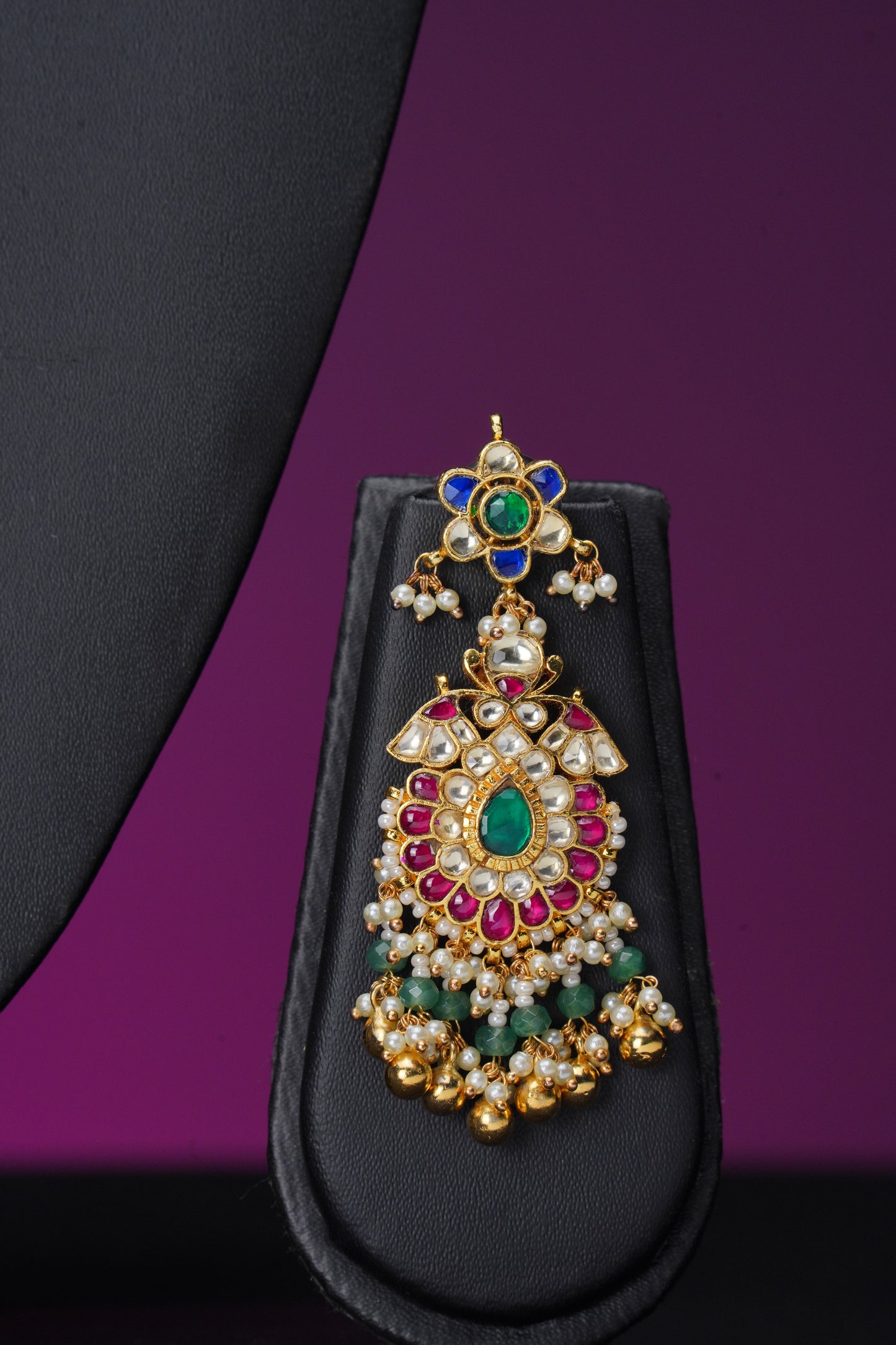 NJCM284 - Pachi Kundan Layered Set