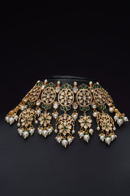 NJN280 - Uncut Polki Choker