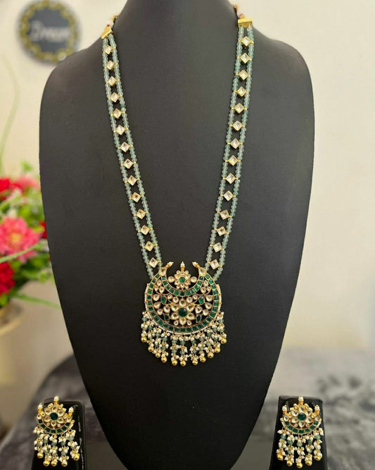 NJLS177 - Pachi Kundan Long chain set