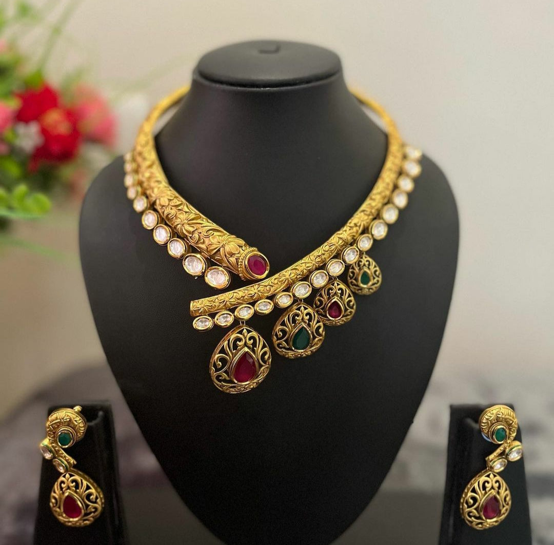 NJNS157 - Designer Necklace set