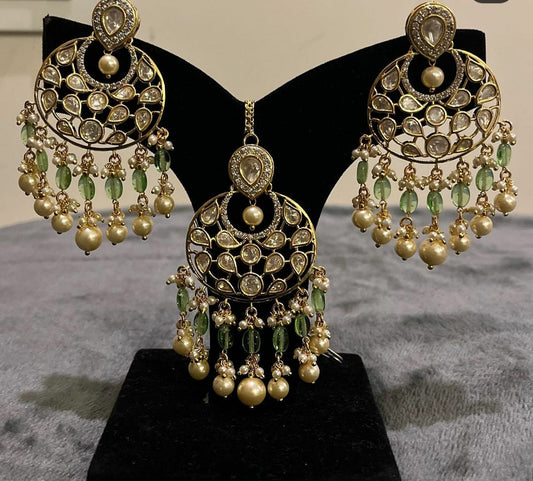 NJEM107 - Kundan Earrings